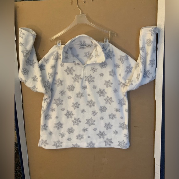 FLEECE SNOW FLAKES, PULLOVER. BUNDLE BONANZA - Picture 3 of 10